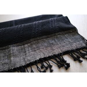 Yohji Yamamoto - SS24 Cotton-Silk Hand-Stitch Scarf